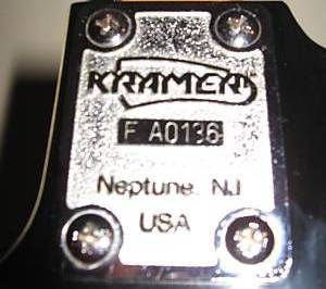 kramer guitar serial number